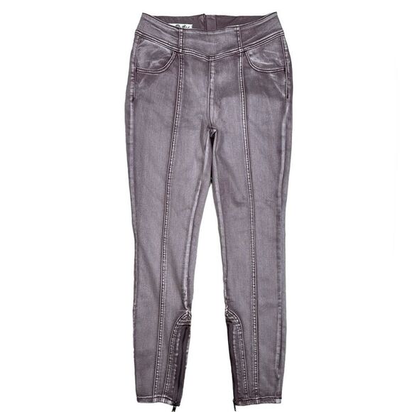 We The Free Curvy Washed Maroon Mercury Skinny Jean - Picture 3 of 8